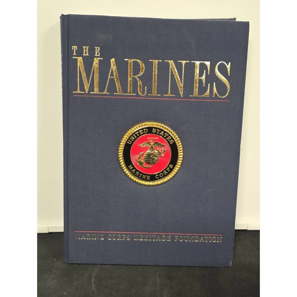 THE MARINES Marine Corps Heritage Foundation Cloth Cover (1998 HUGE HB)
